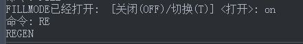 CAD中pl多段線修改線寬卻變成空心的怎么辦？
