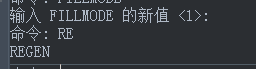 CAD中pl多段線修改線寬卻變成空心的怎么辦？