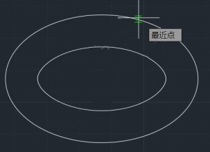 如何標(biāo)注兩個橢圓或同心圓之間的距離？
