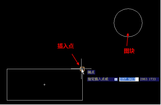 在CAD中插入點(diǎn)離圖塊遠(yuǎn)怎么辦？